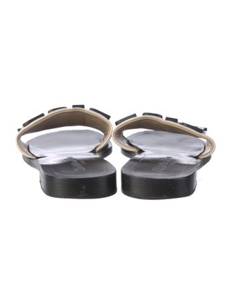 Christian Dior Leather Slides