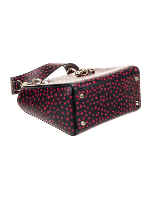 Christian Dior Leather Top Handle Bag