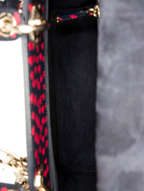 Christian Dior Leather Top Handle Bag