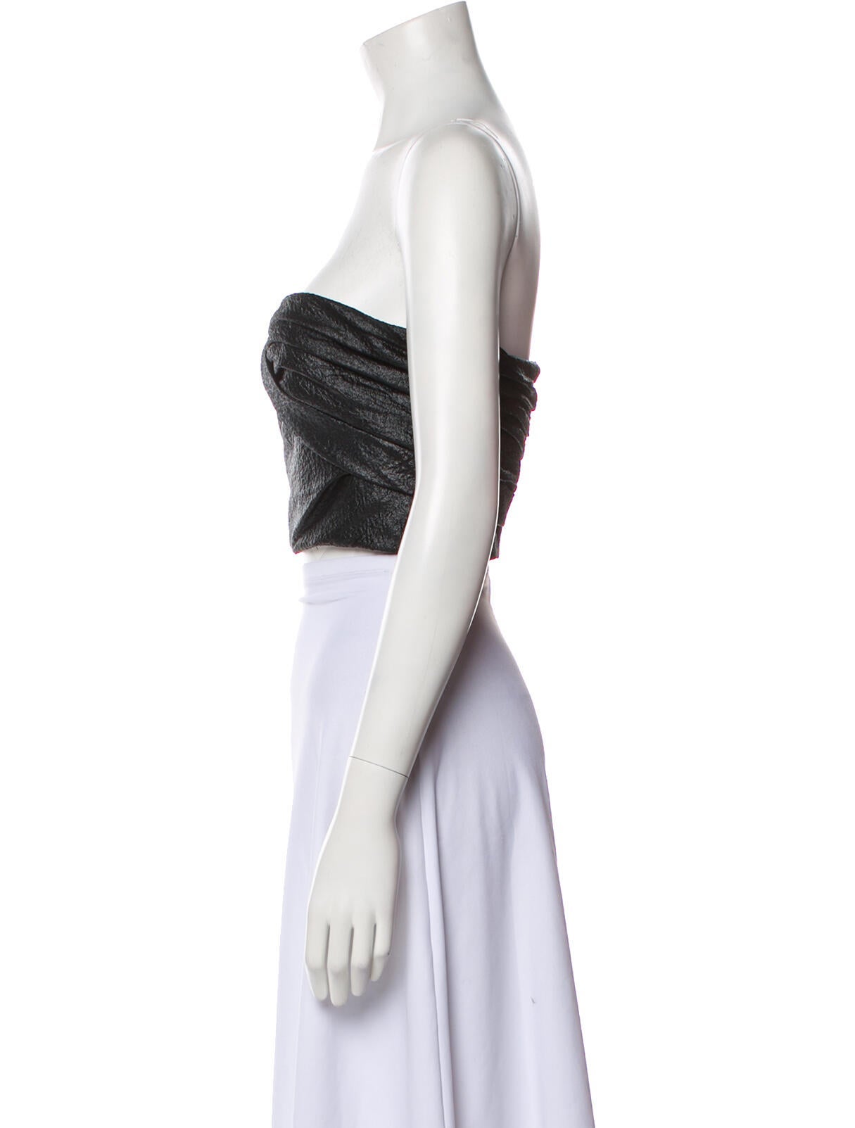 Christian Dior Strapless Crop Top