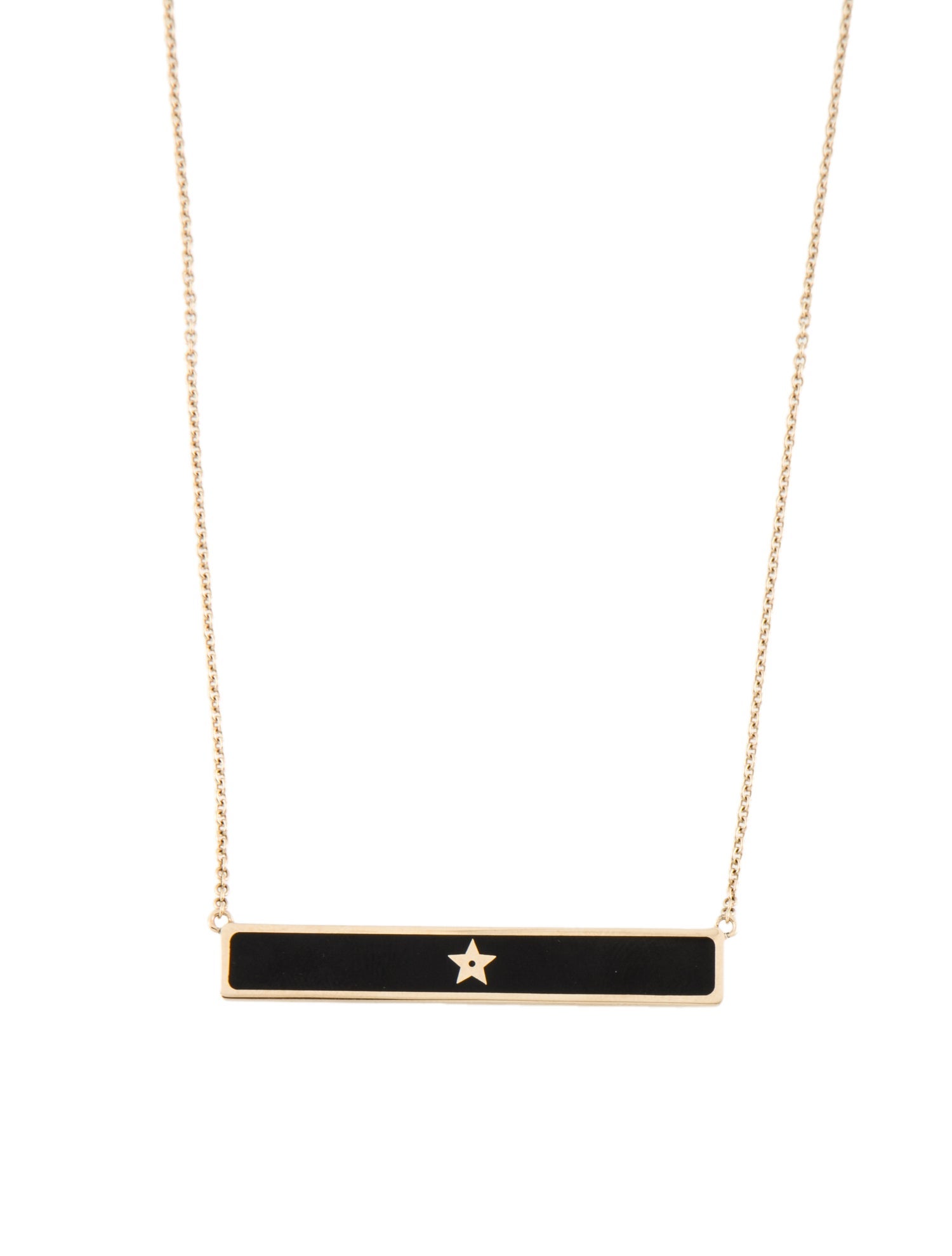 Christian Dior Enamel Tie Pin Pendant