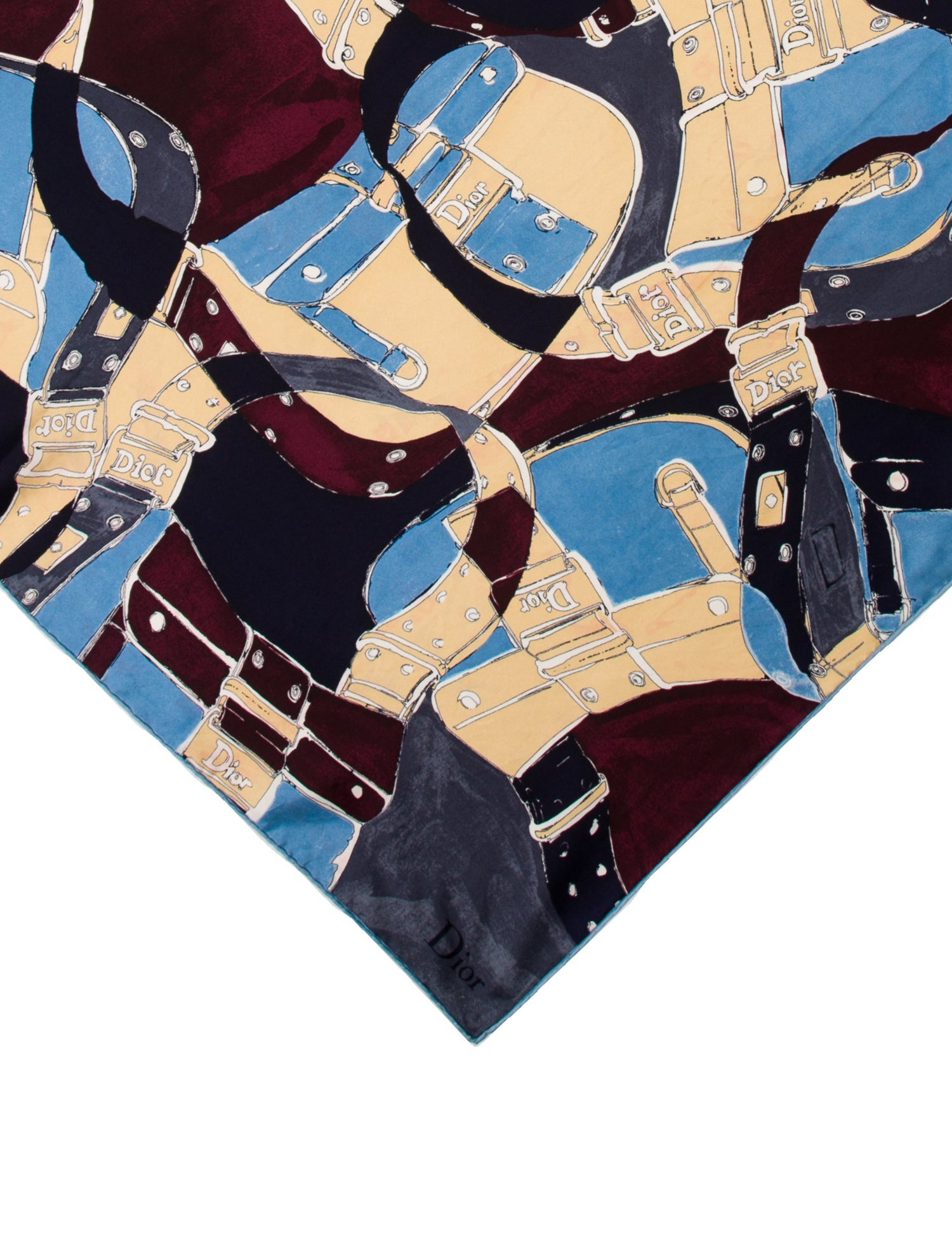 Christian Dior Silk Printed Scarf