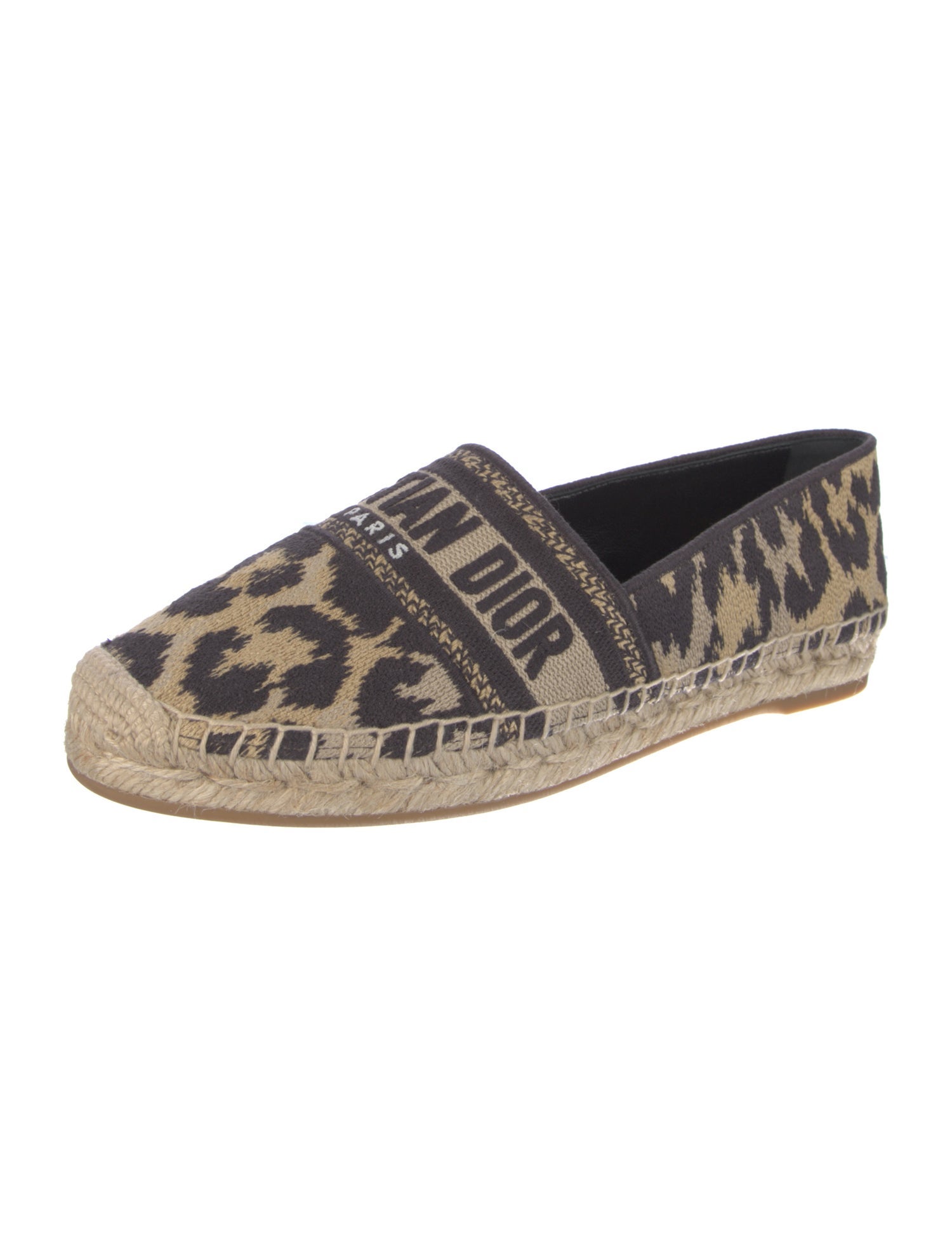 Christian Dior Canvas Printed Espadrilles
