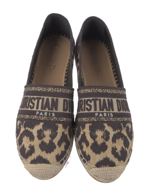 Christian Dior Canvas Printed Espadrilles