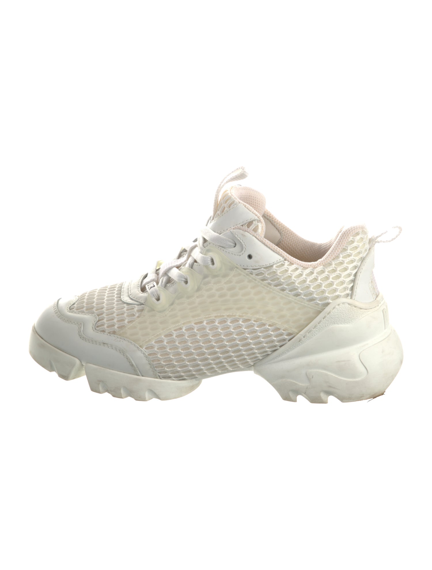 Christian Dior Mesh Mesh Accents Sneakers