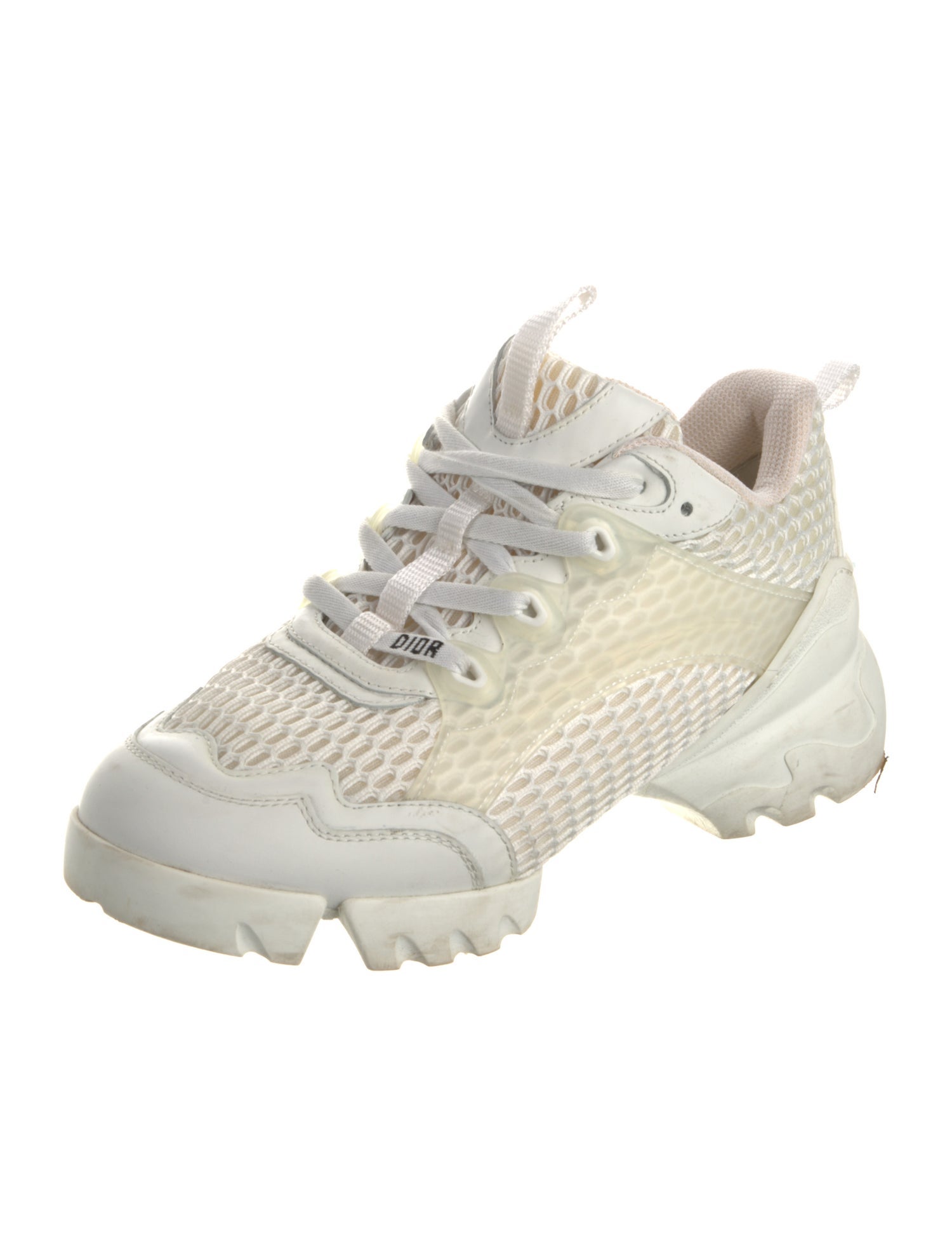 Christian Dior Mesh Mesh Accents Sneakers
