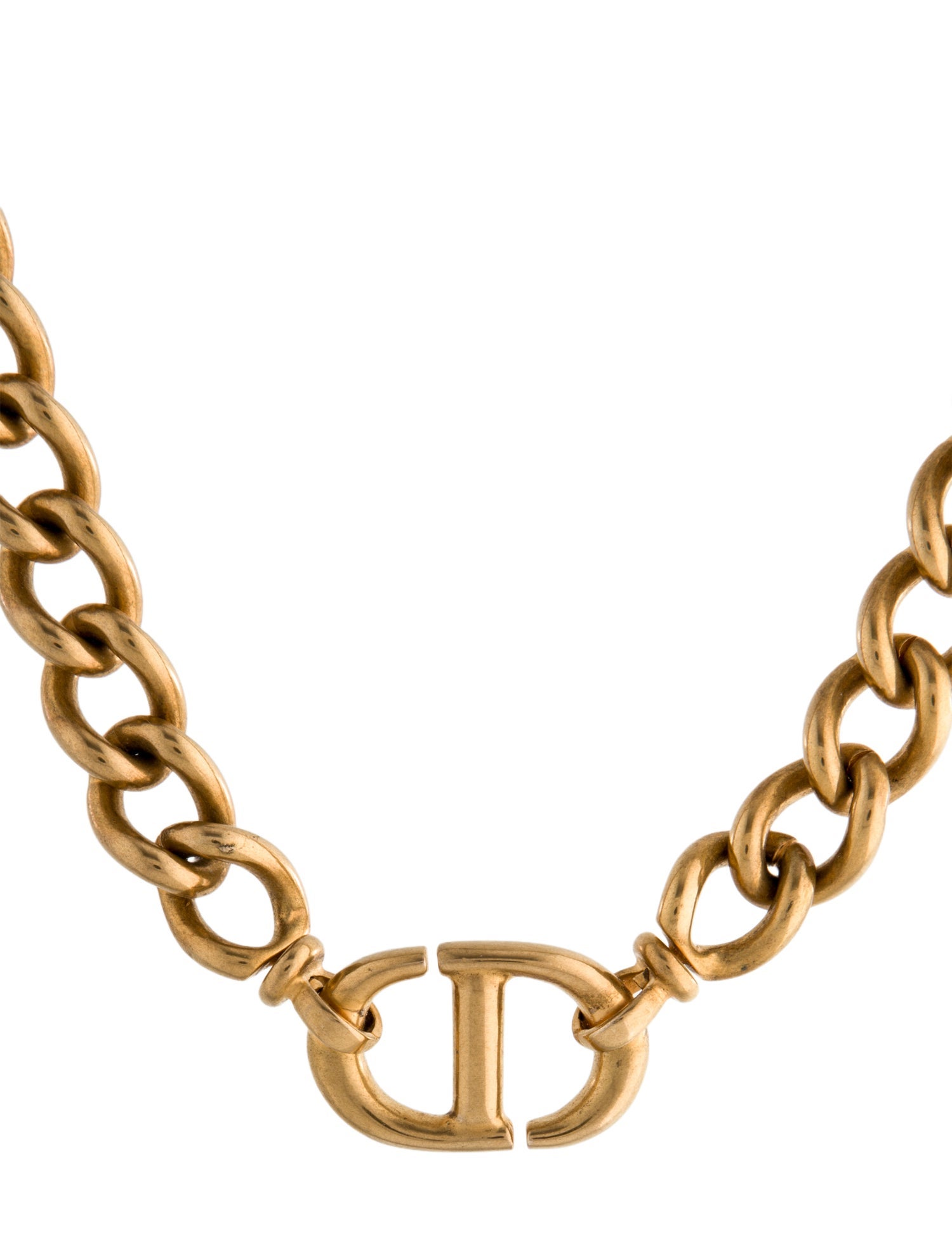 Christian Dior CD Navy Choker