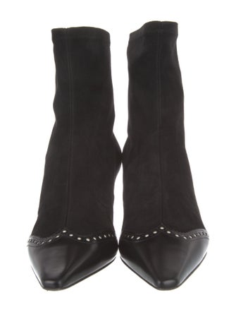 Christian Dior Suede Sock Boots