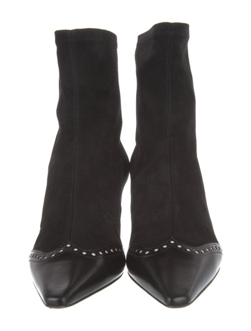 Christian Dior Suede Sock Boots