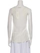 Christian Dior Silk Scoop Neck Top