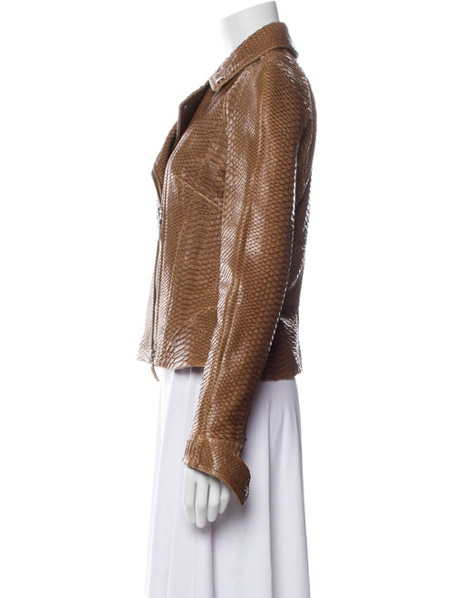 Christian Dior Python Biker Jacket