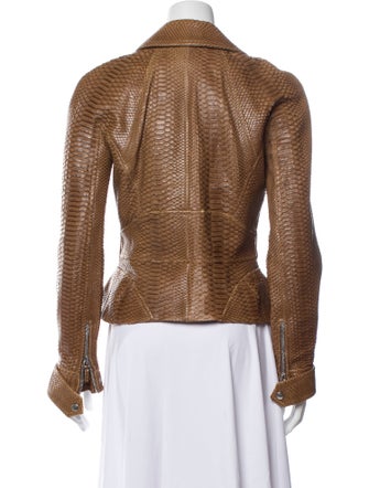Christian Dior Python Biker Jacket