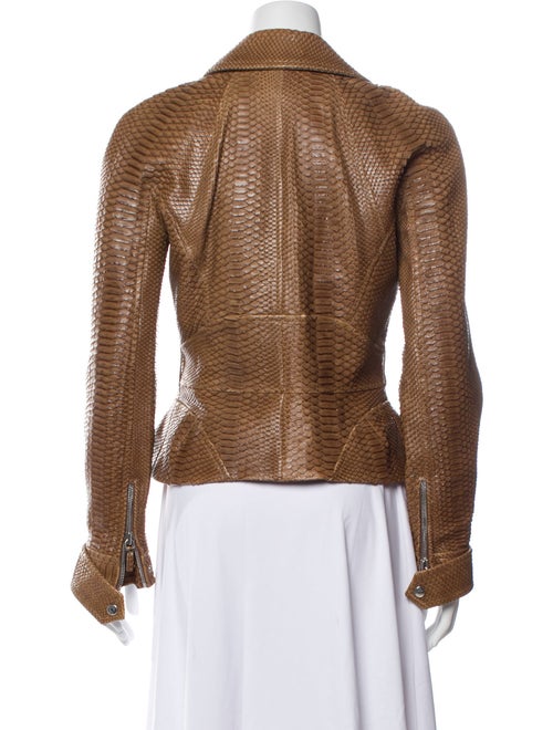 Christian Dior Python Biker Jacket