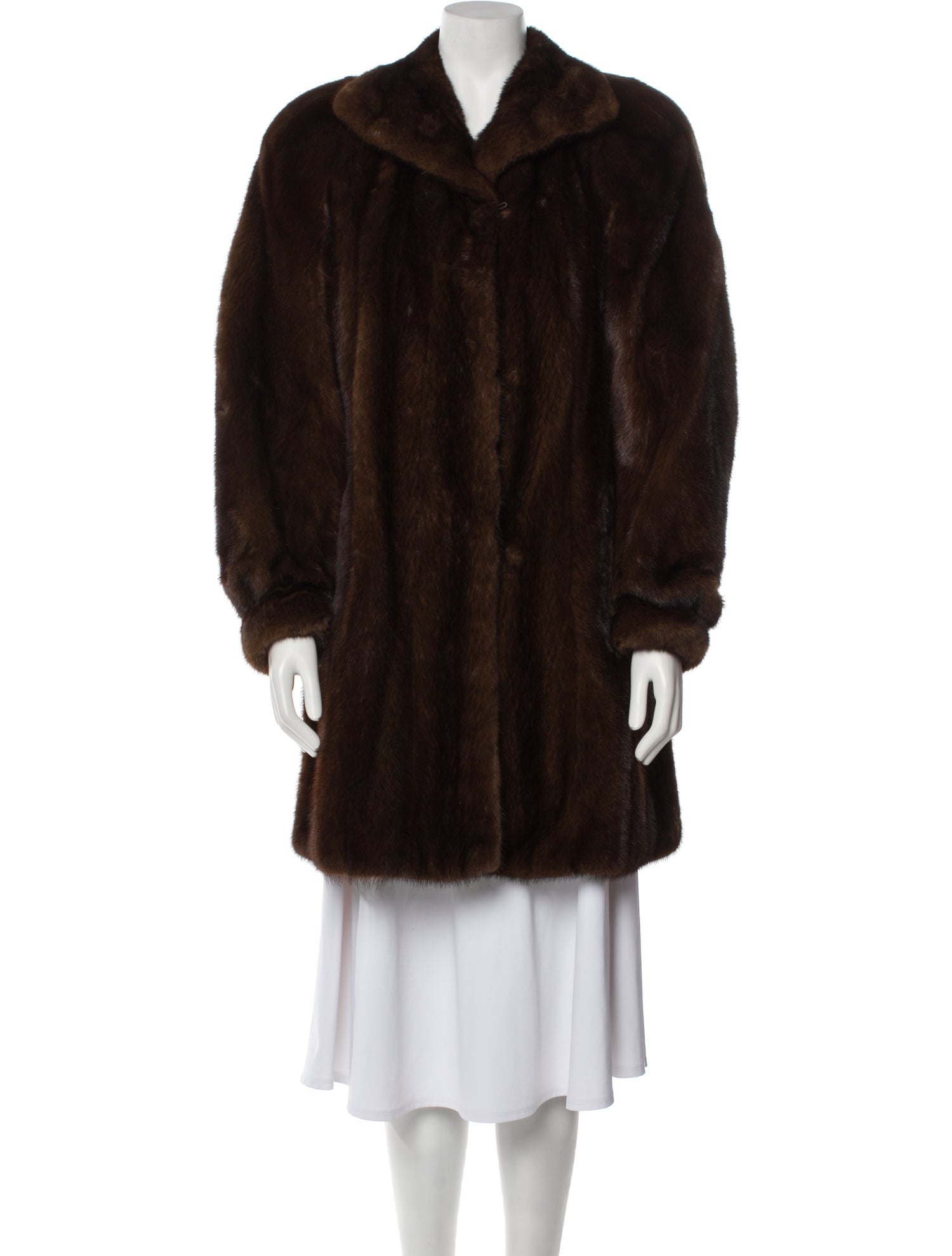 Christian Dior Vintage 1980's Fur Coat