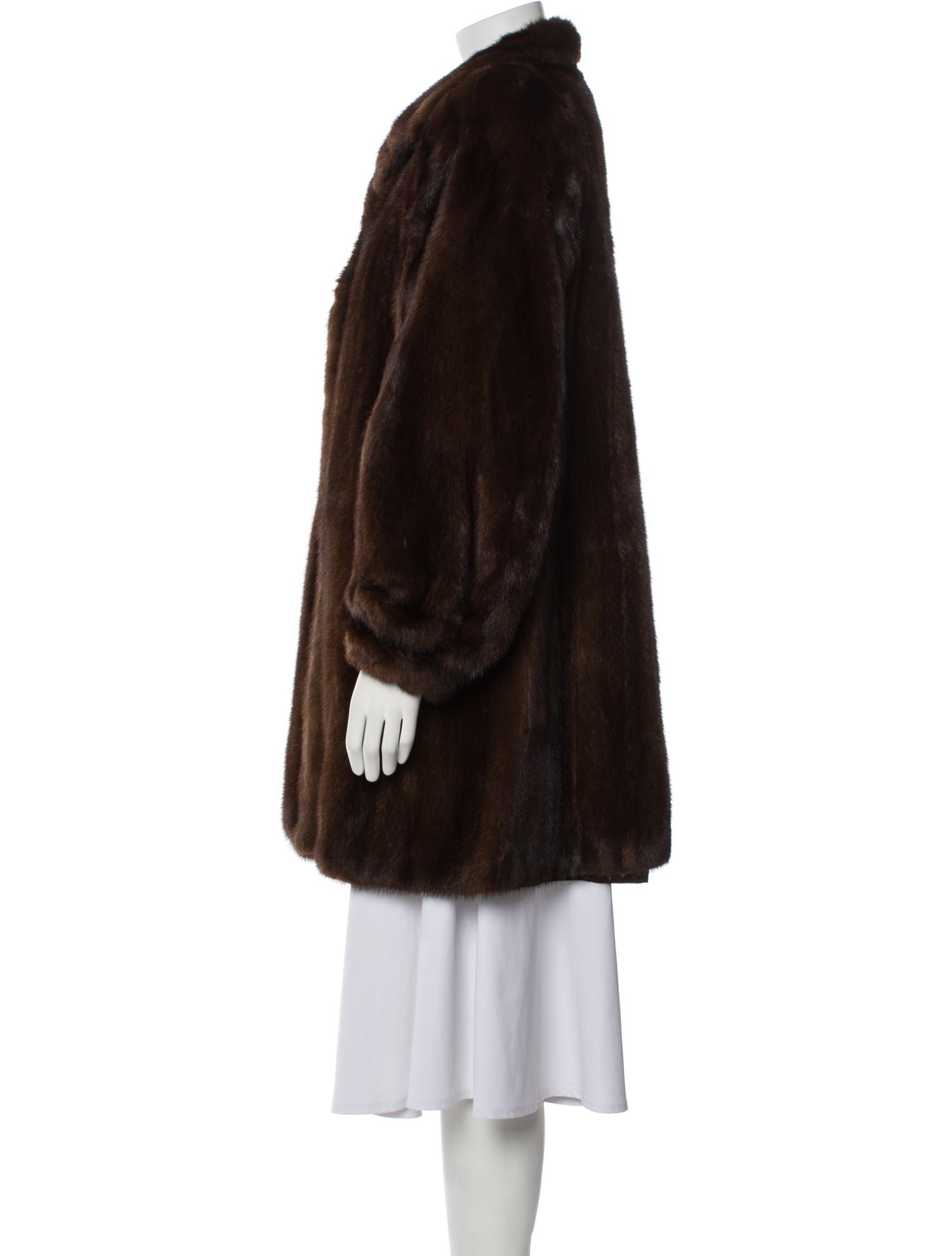 Christian Dior Vintage 1980's Fur Coat