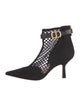 Christian Dior Suede Mesh Accents Pumps