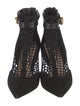 Christian Dior Suede Mesh Accents Pumps