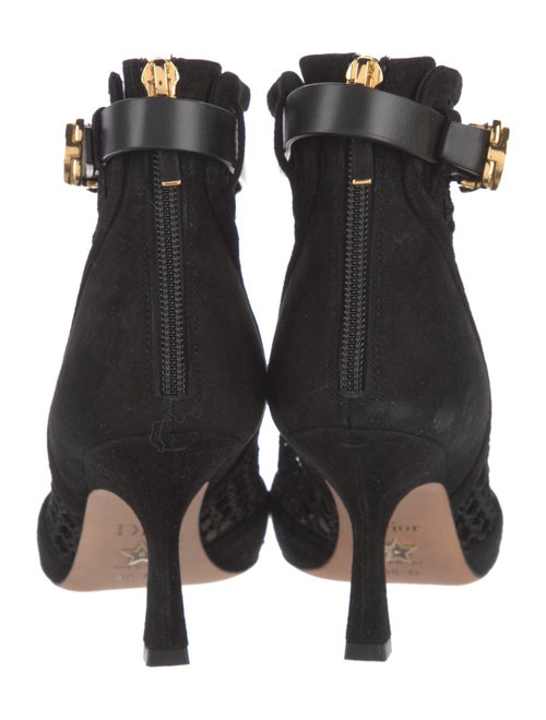 Christian Dior Suede Mesh Accents Pumps