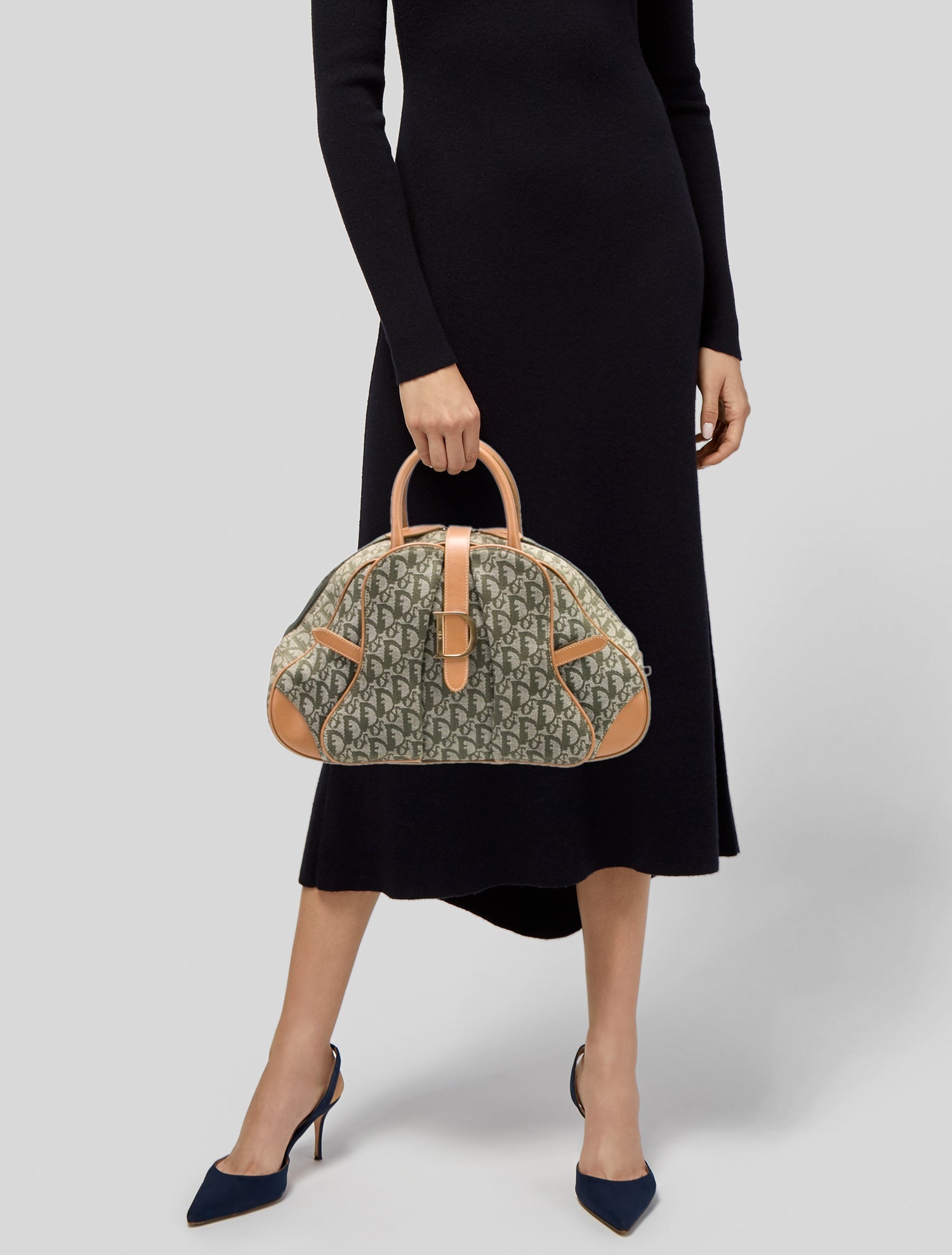 Christian Dior Diorissimo Vintage Double Saddle Vintage