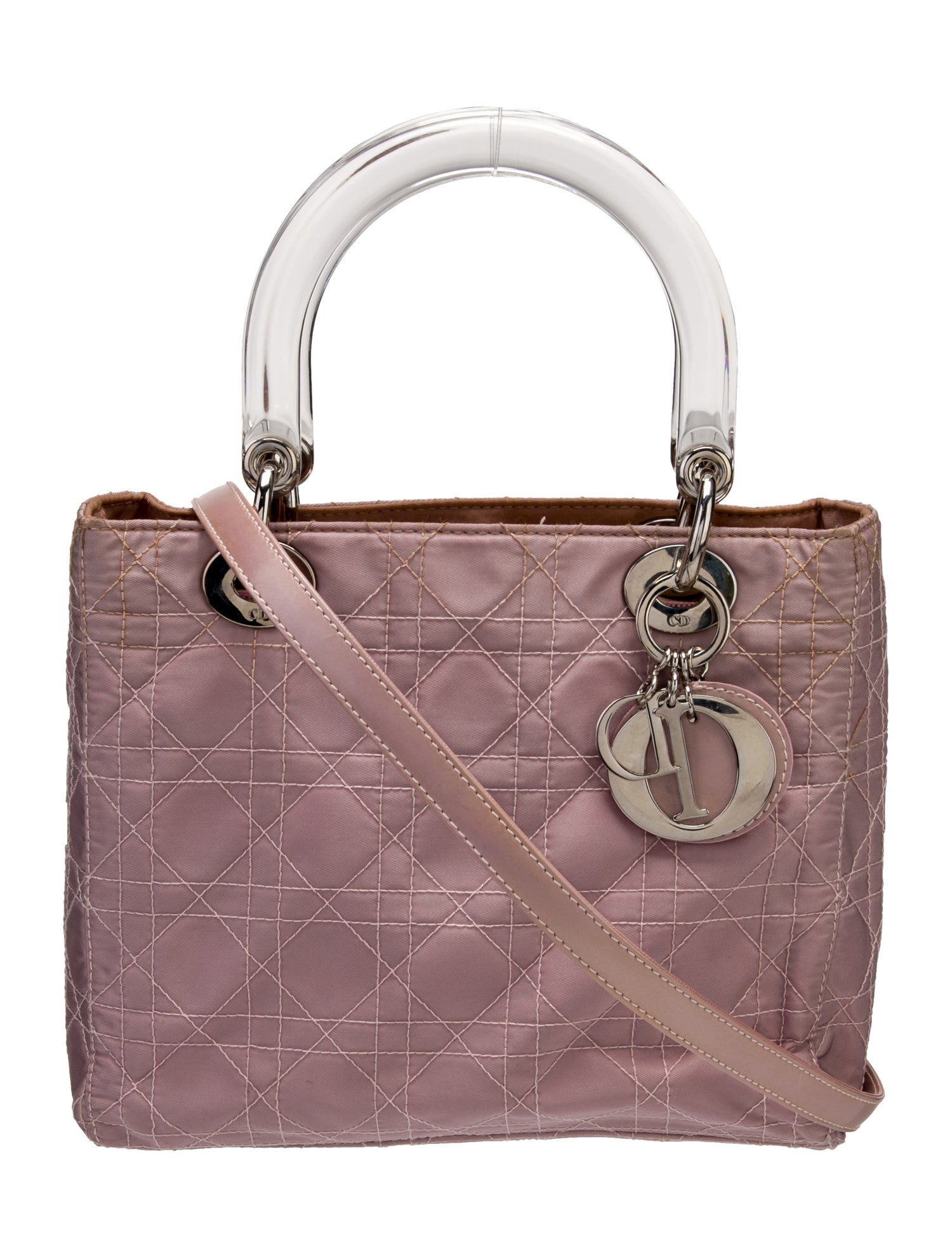 Christian Dior Nylon Shoulder Bag Small Vintage