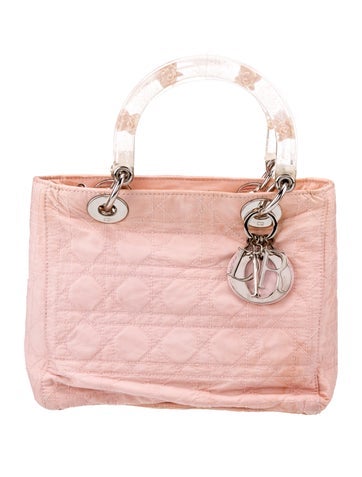 Christian Dior Handle Bags Cannage Top Bag
