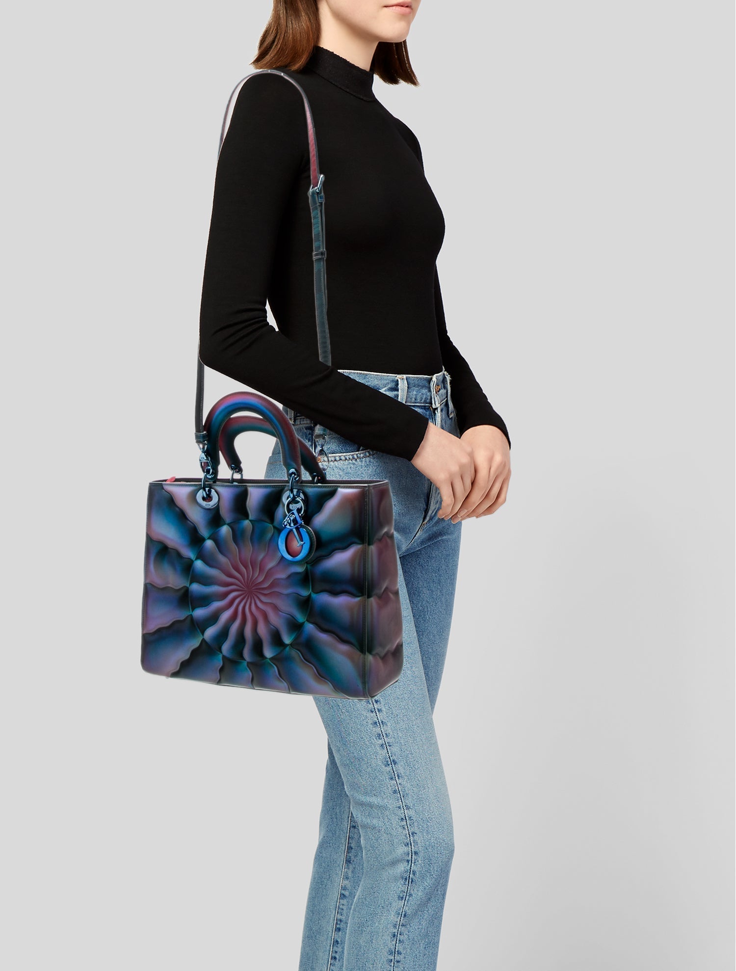 Christian Dior Leather Lady Dior