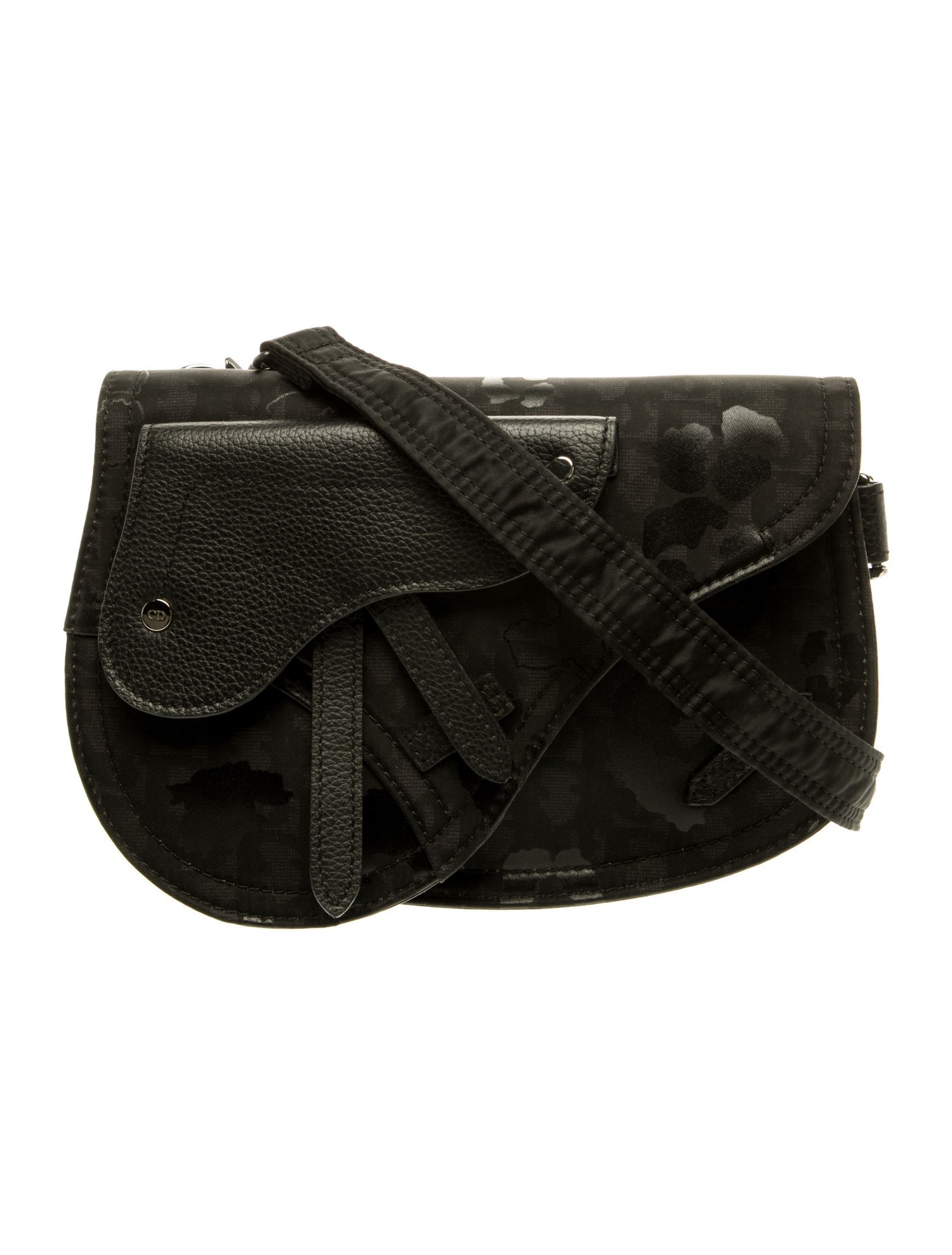 DIOR MEN Nylon Saddle Pouch