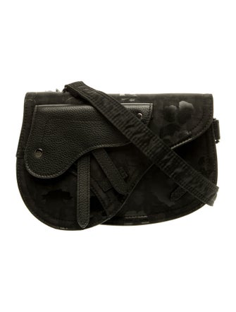 DIOR MEN Nylon Saddle Pouch