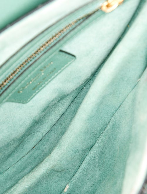 Christian Dior Leather Saddle