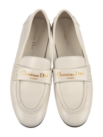 Christian Dior Leather Loafers