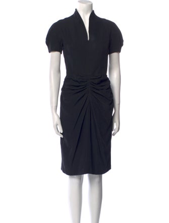 Christian Dior Silk Knee-Length Dress