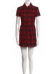 Christian Dior Wool Mini Dress