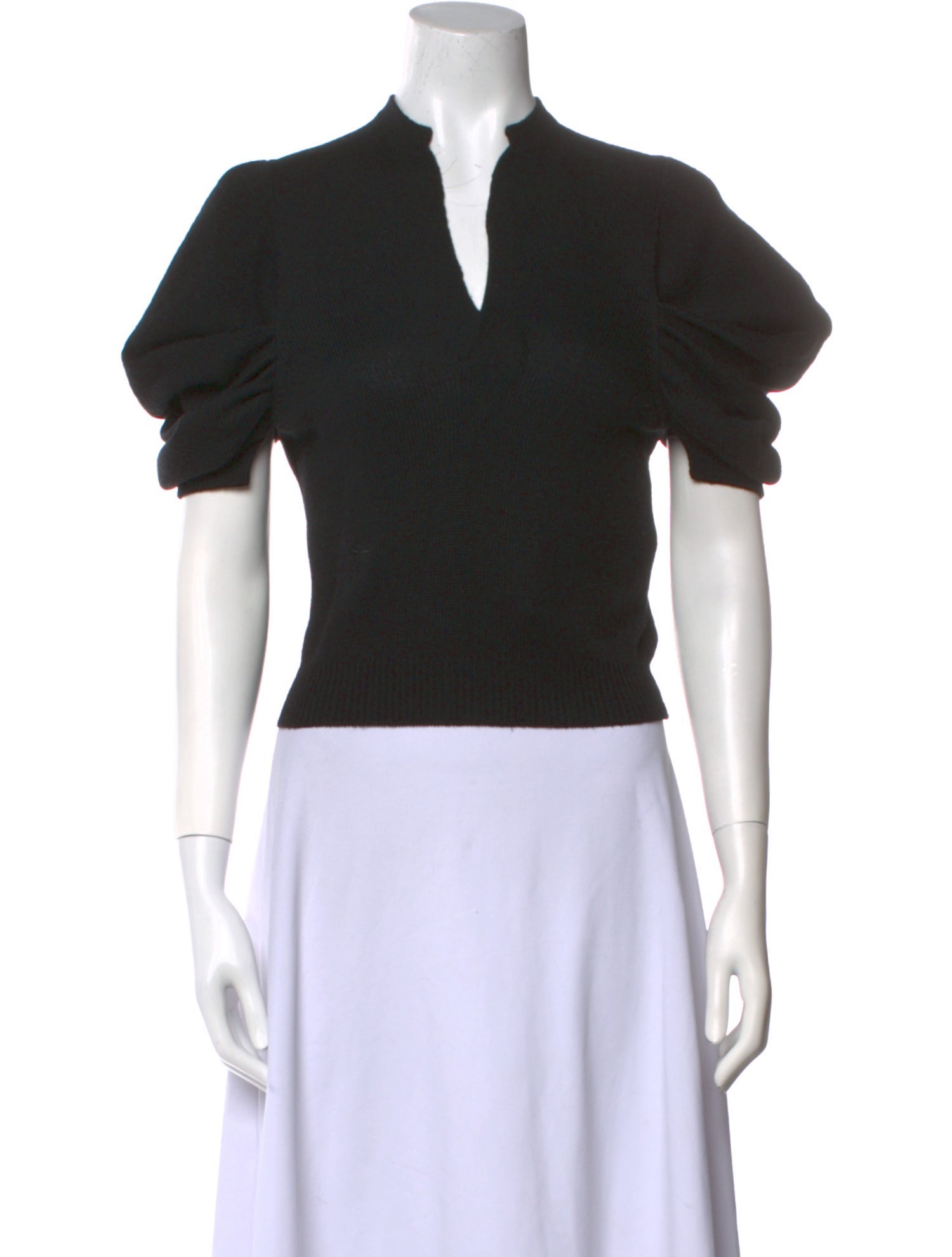 Christian Dior Virgin Wool V-Neck Sweater