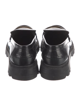 Christian Dior Leather Loafers