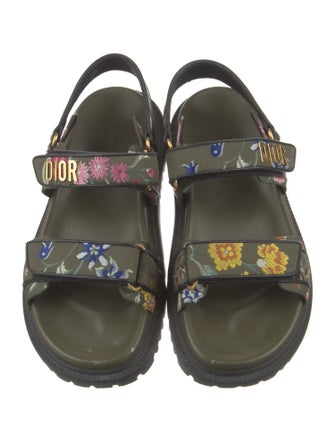 Christian Dior Printed Sandals