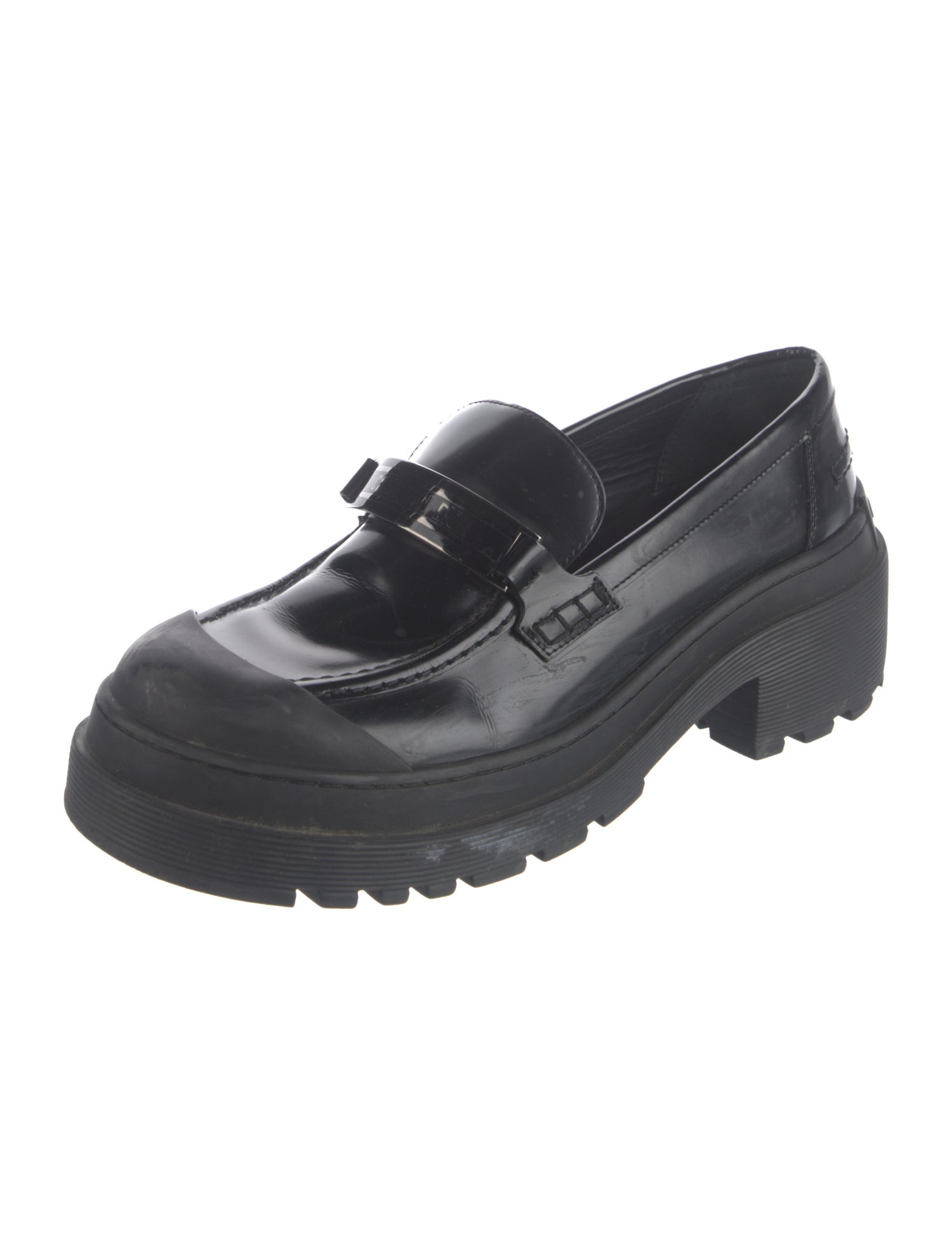 Christian Dior Leather Loafers