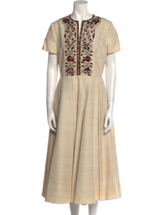 Christian Dior Silk Long Dress w/ Tags