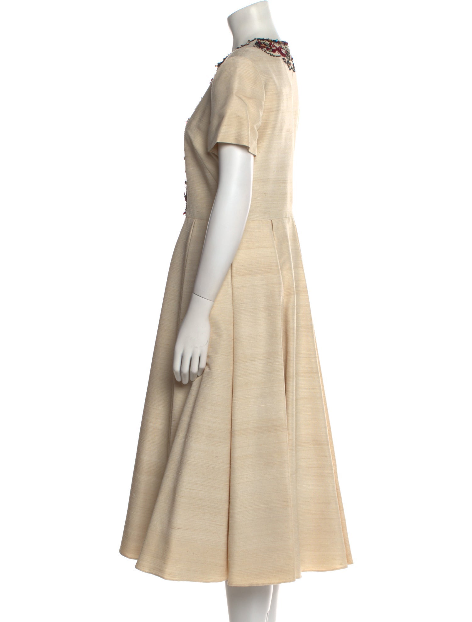 Christian Dior Silk Long Dress w/ Tags