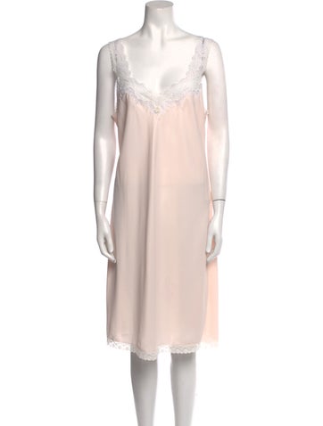 Christian Dior Dresses Silk Knee-Length Dress M