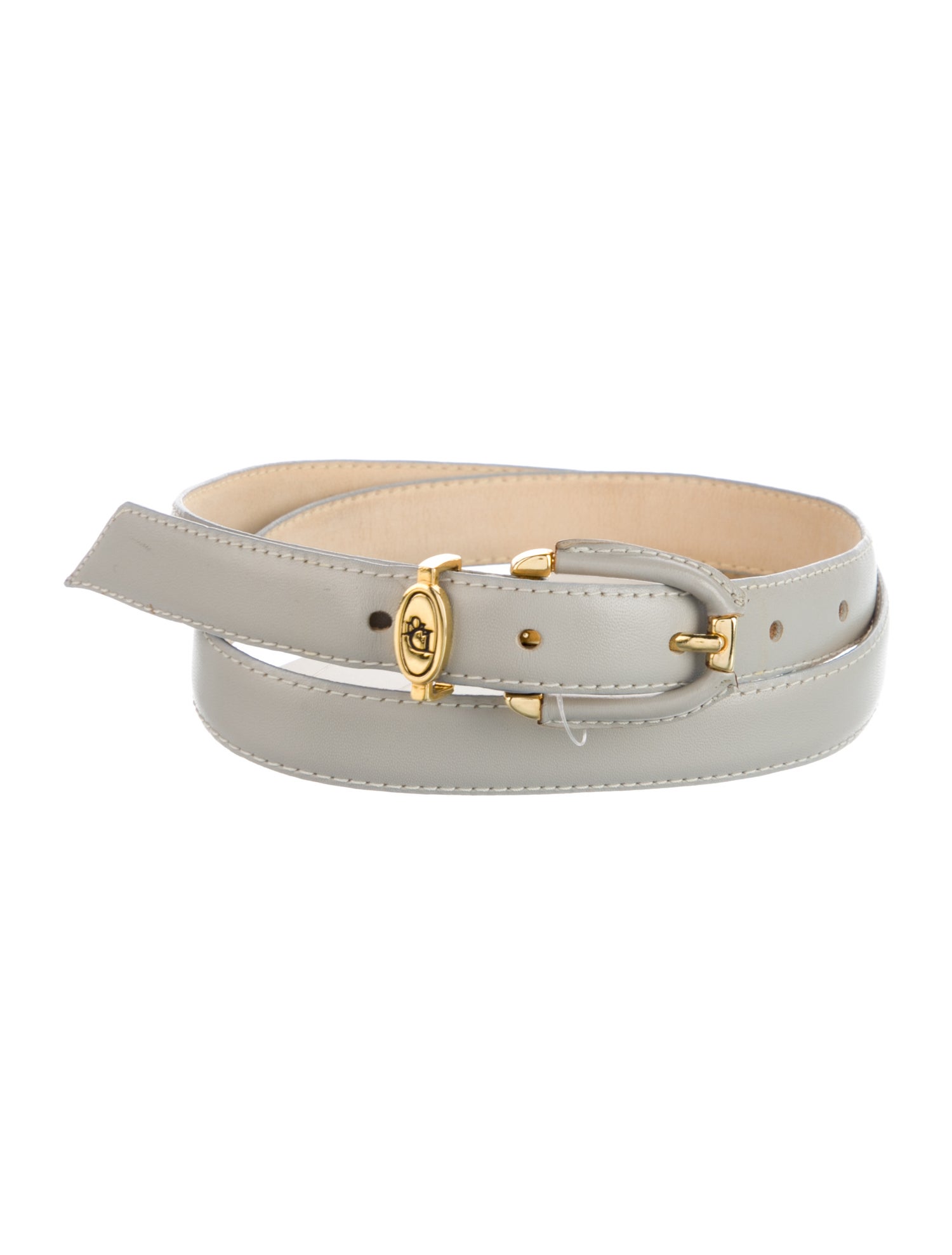 Christian Dior Skinny Leather Belt
