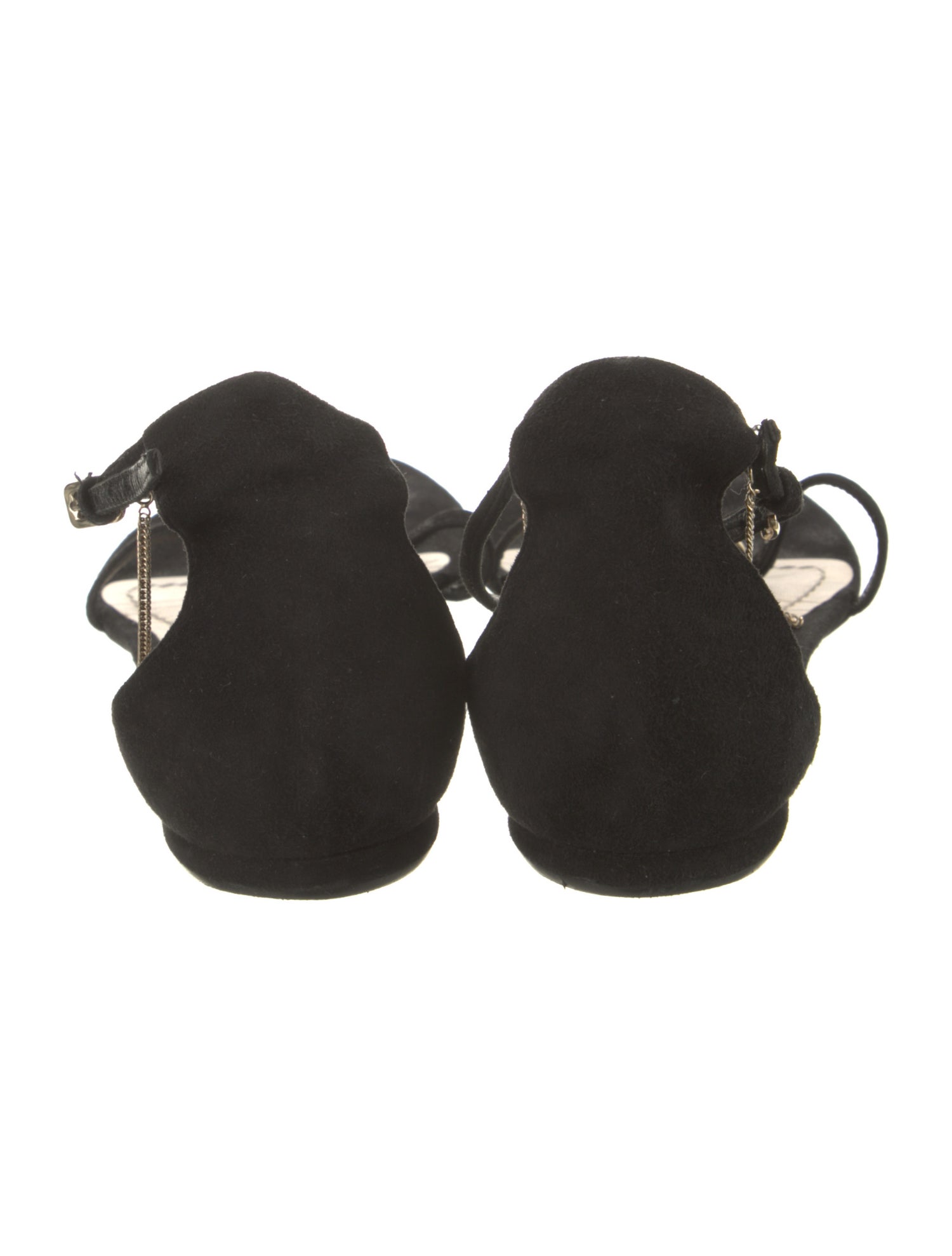 Christian Dior Suede T-Strap Sandals