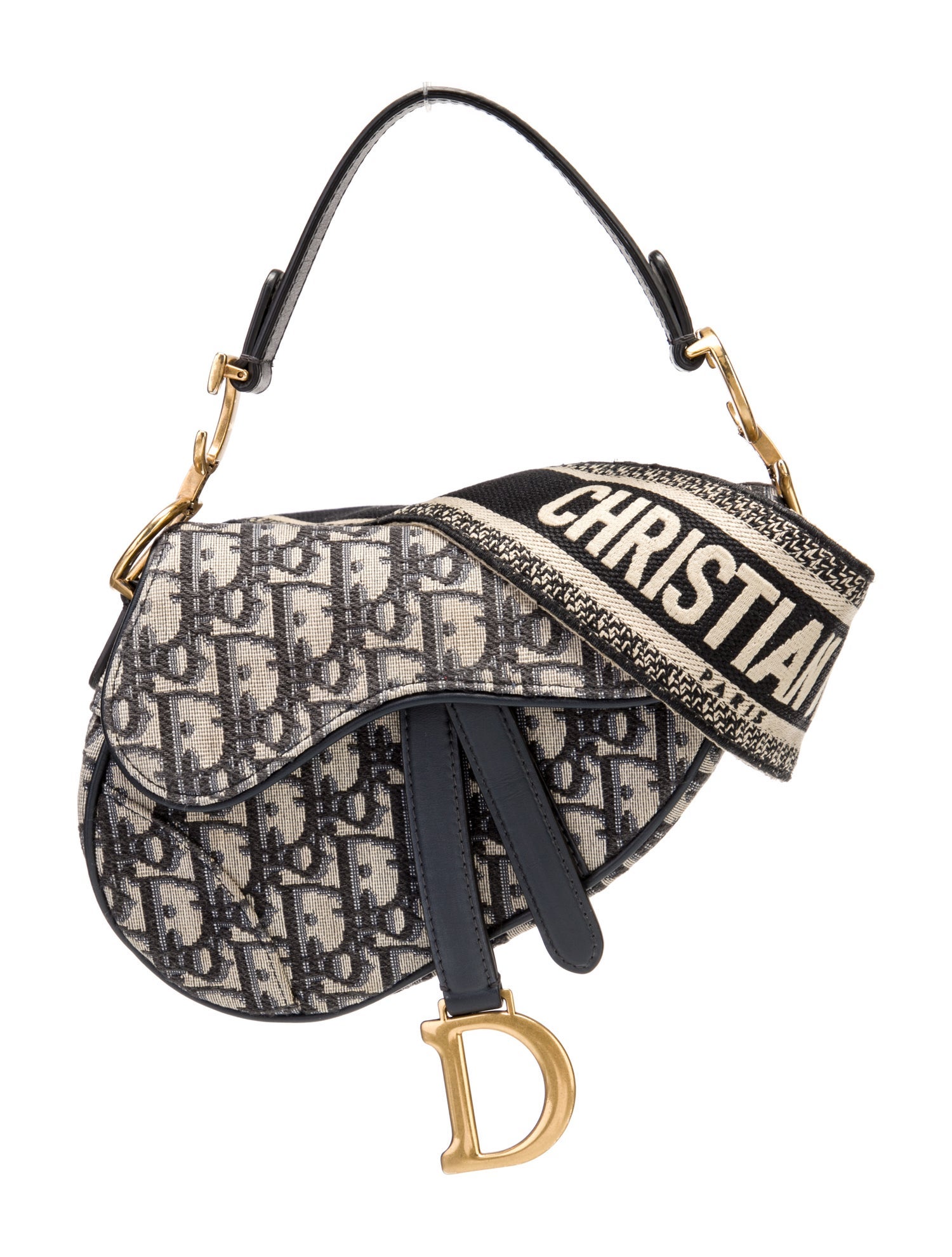 Christian Dior Oblique Jacquard Oblique Saddle