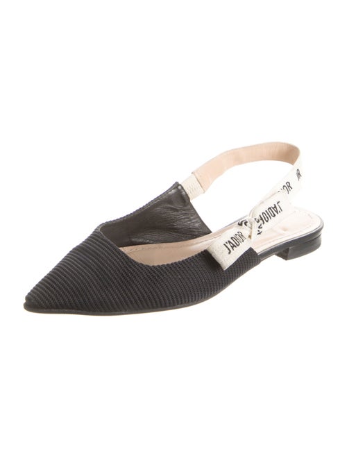 Christian Dior Printed Slingback Flats