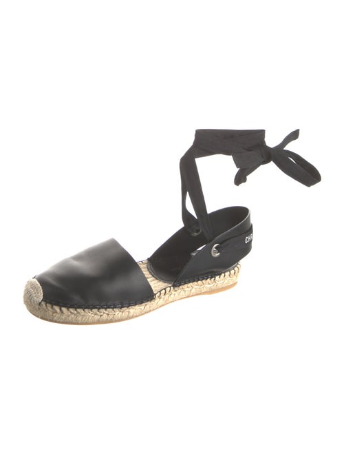 Christian Dior Leather Espadrilles