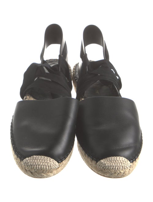 Christian Dior Leather Espadrilles