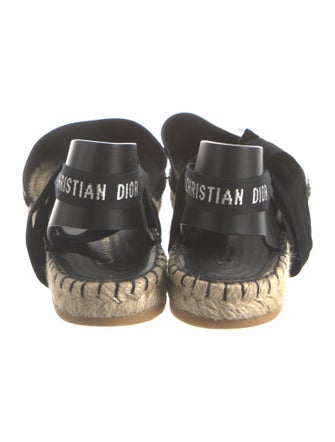 Christian Dior Leather Espadrilles