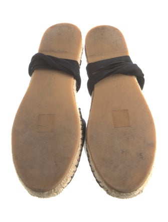 Christian Dior Leather Espadrilles