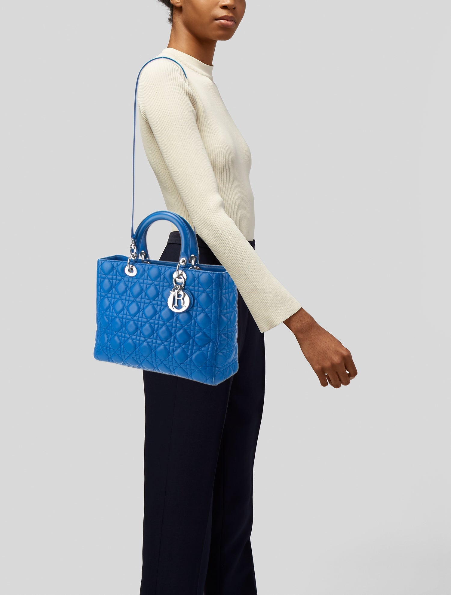 Christian Dior Cannage Lady Dior Large