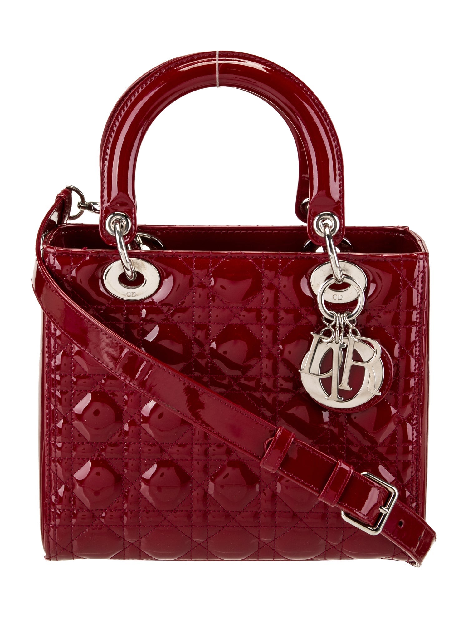 Christian Dior Vintage Monogram Mellow Steer Leather Hip
