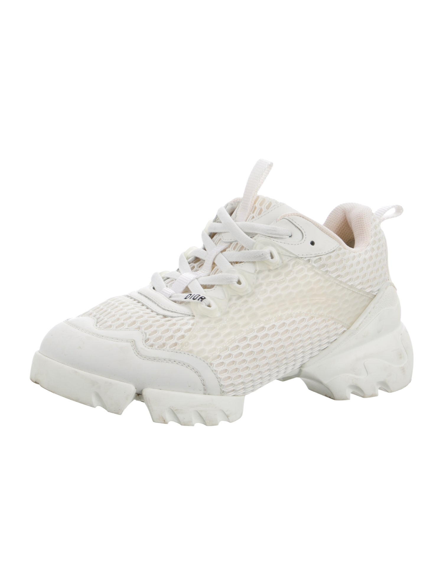 Christian Dior D-Connect Mesh 'White' Athletic Sneakers